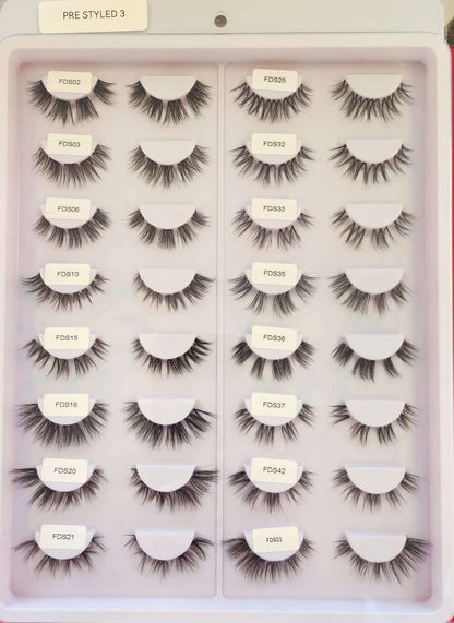 REDUCED - LARGE COLLECTION PRE-STYLES Lash Ribbons®