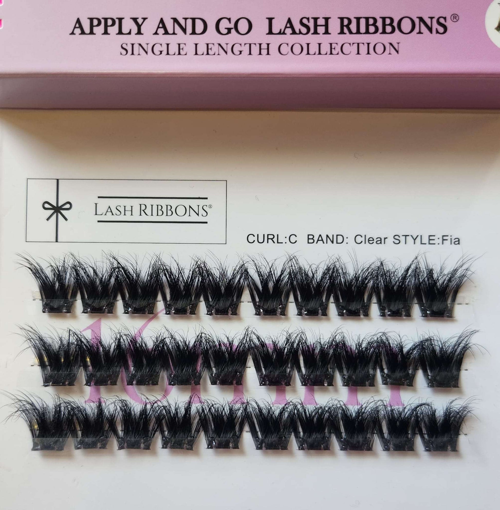 Pre-Glued Lashes - K Glue No Faff Lash - Fia Lash Ribbons®