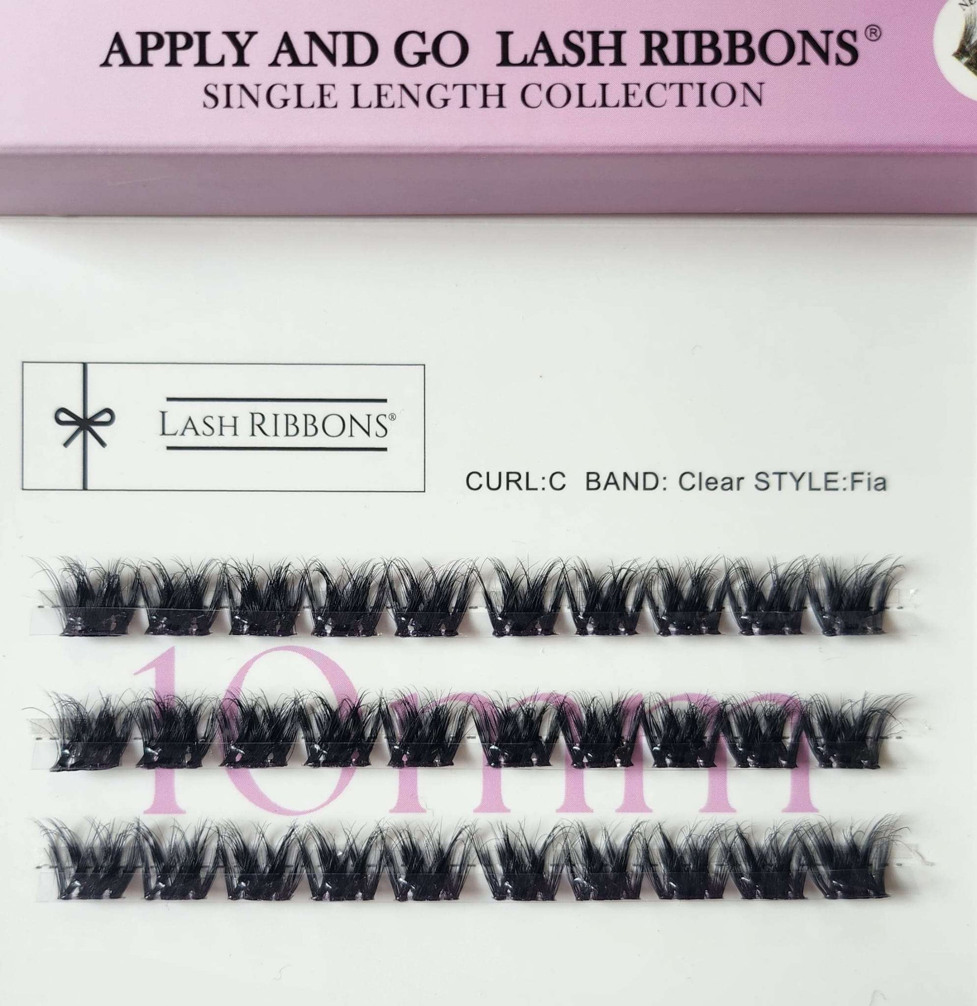 Pre-Glued Lashes - K Glue No Faff Lash - Fia Lash Ribbons®
