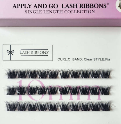 Pre-Glued Lashes - K Glue No Faff Lash - Fia Lash Ribbons®