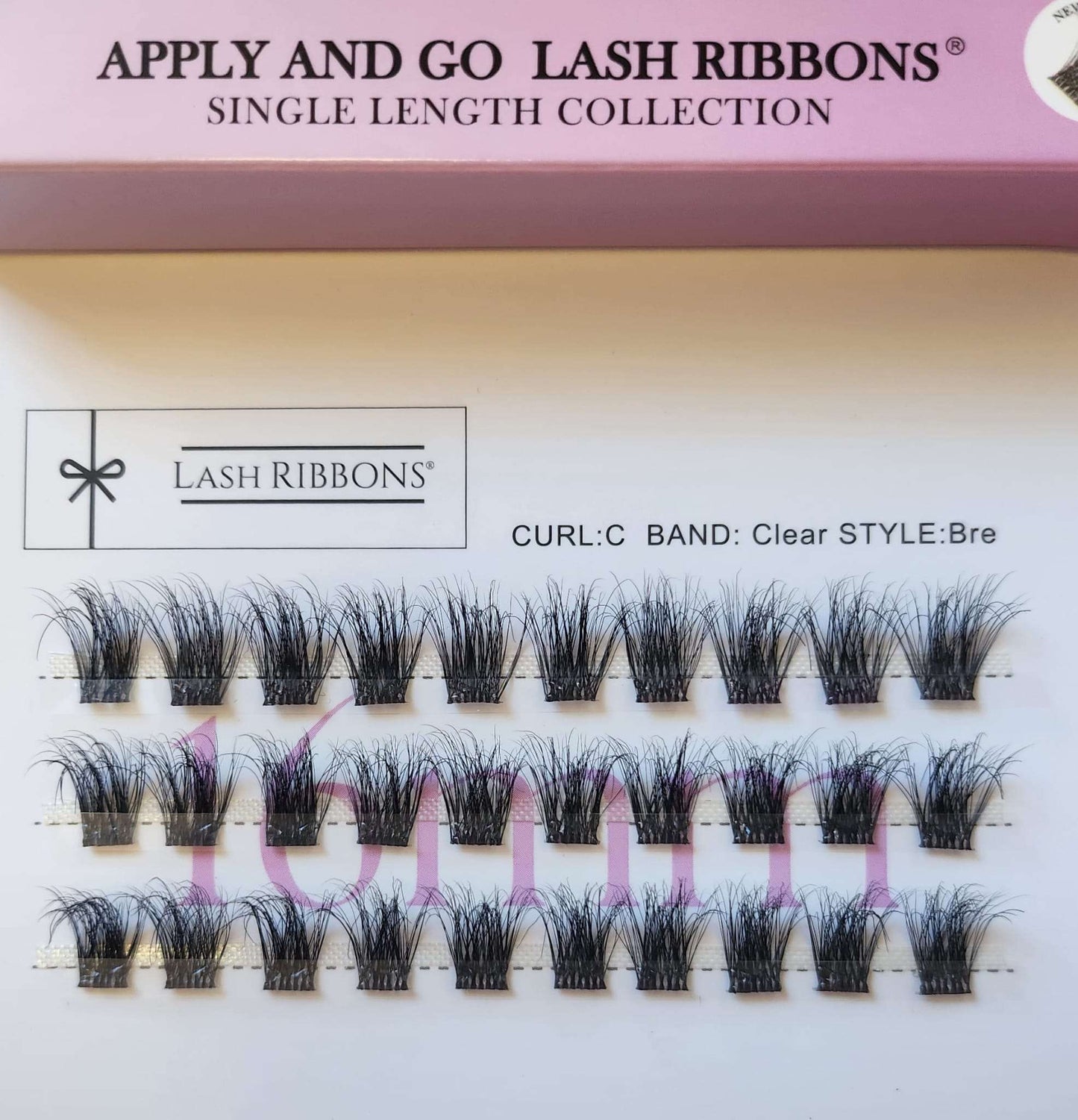 Pre-Glued Lashes - K Glue No Faff Lash - Bre Lash Ribbons®