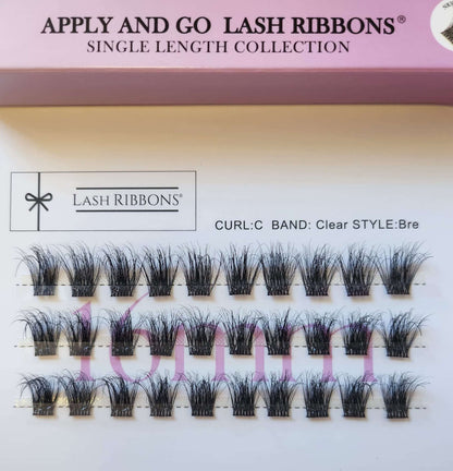 Pre-Glued Lashes - K Glue No Faff Lash - Bre Lash Ribbons®