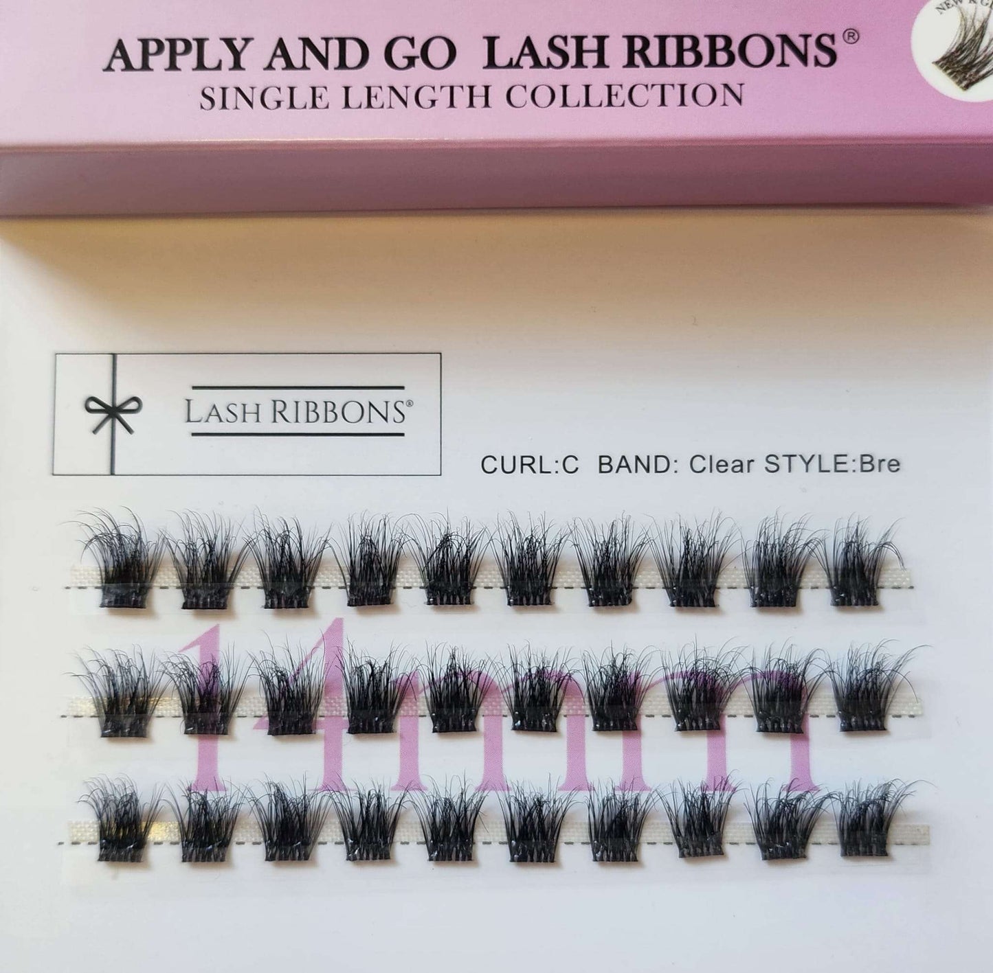 Pre-Glued Lashes - K Glue No Faff Lash - Bre Lash Ribbons®