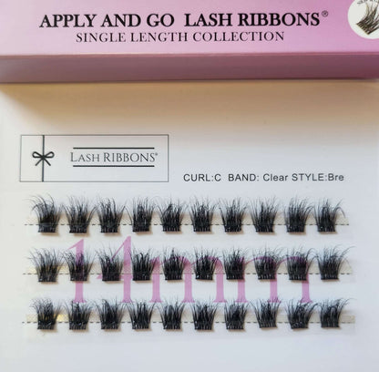 Pre-Glued Lashes - K Glue No Faff Lash - Bre Lash Ribbons®