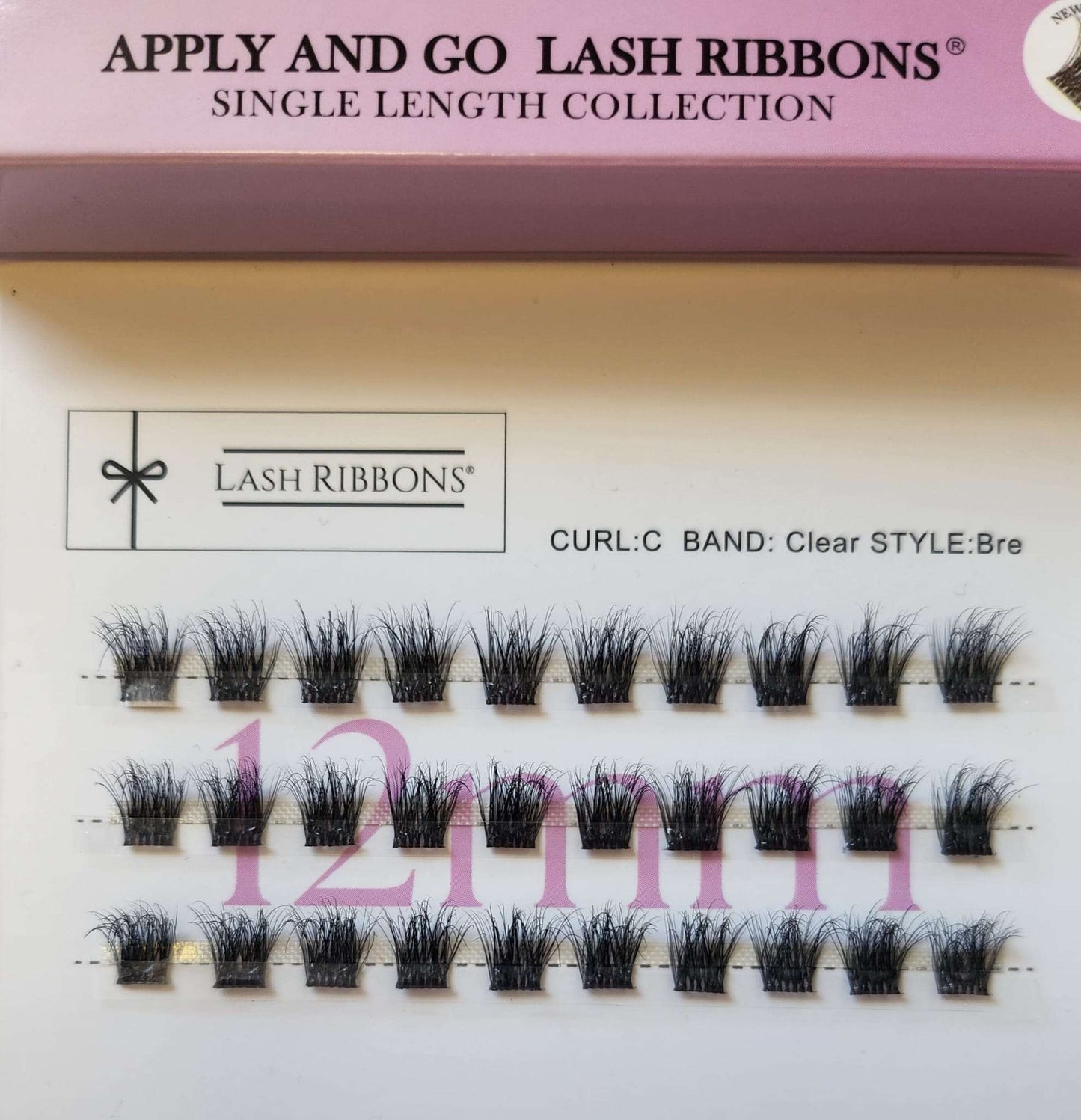 Pre-Glued Lashes - K Glue No Faff Lash - Bre Lash Ribbons®