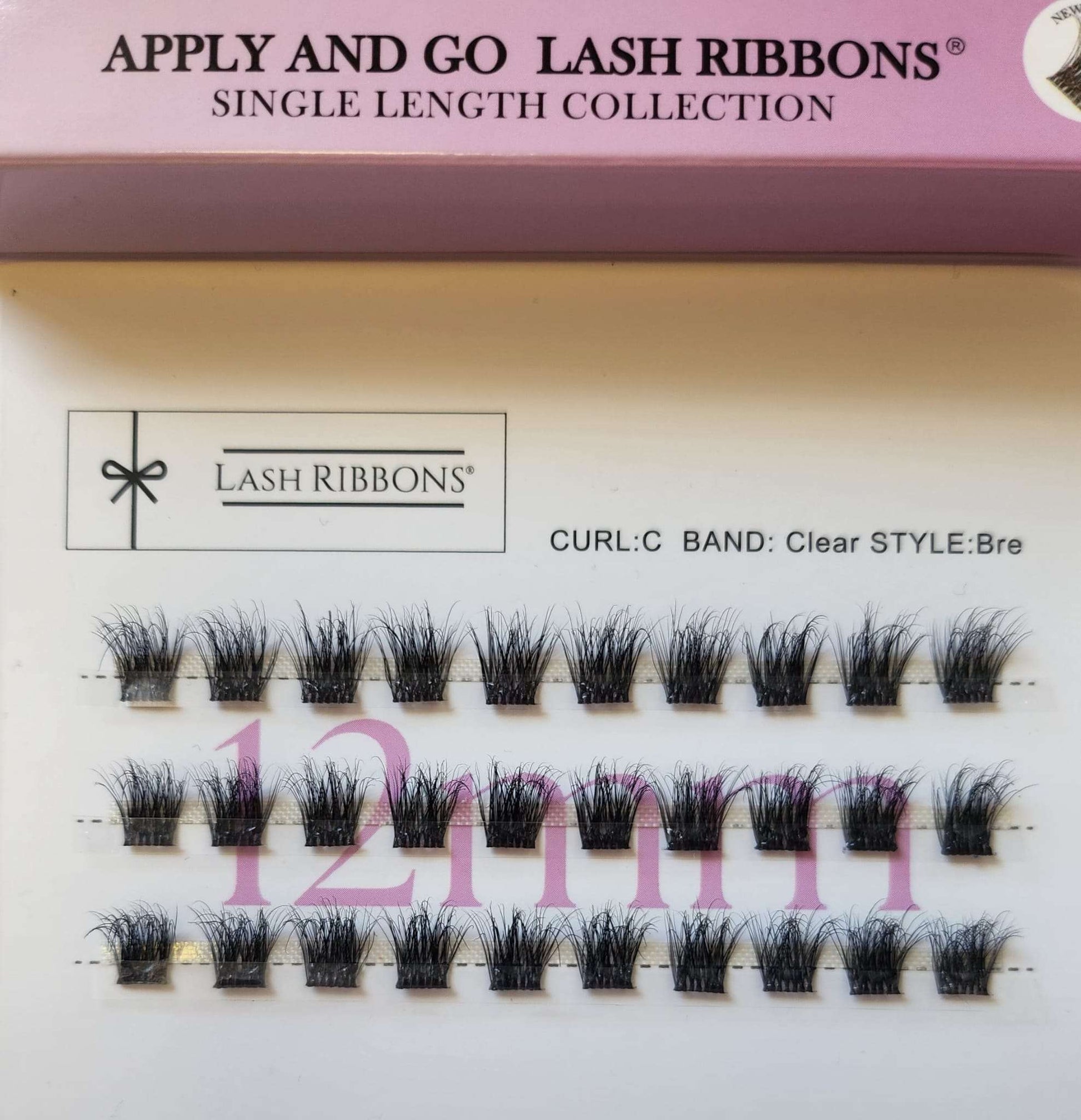 Pre-Glued Lashes - K Glue No Faff Lash - Bre Lash Ribbons®