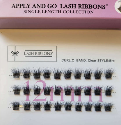 Pre-Glued Lashes - K Glue No Faff Lash - Bre Lash Ribbons®