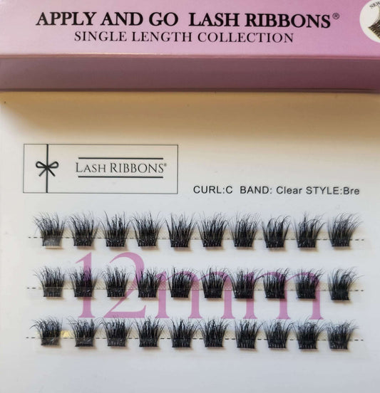 Pre-Glued Lashes - K Glue No Faff Lash - Bre Lash Ribbons®