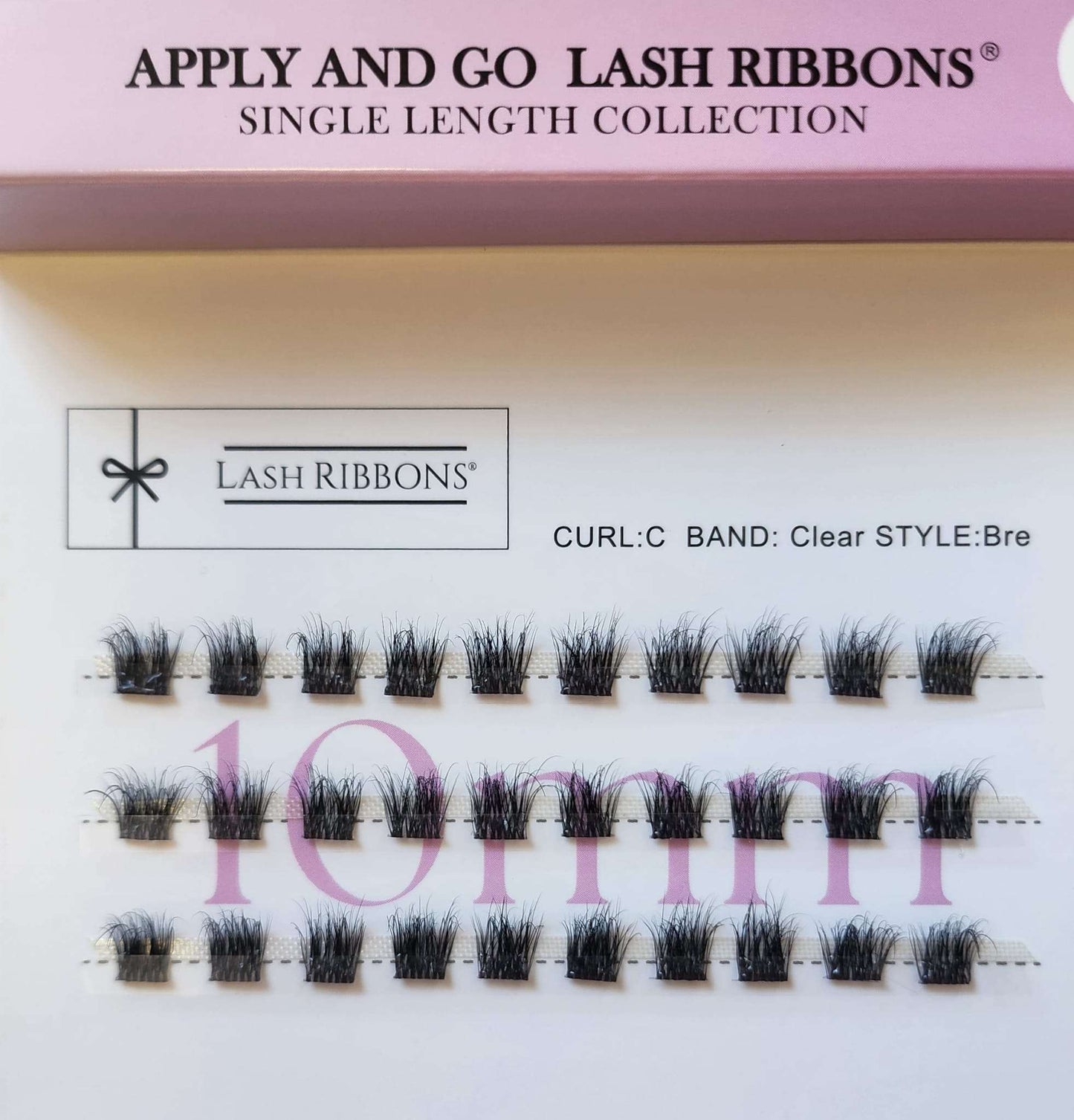 Pre-Glued Lashes - K Glue No Faff Lash - Bre Lash Ribbons®
