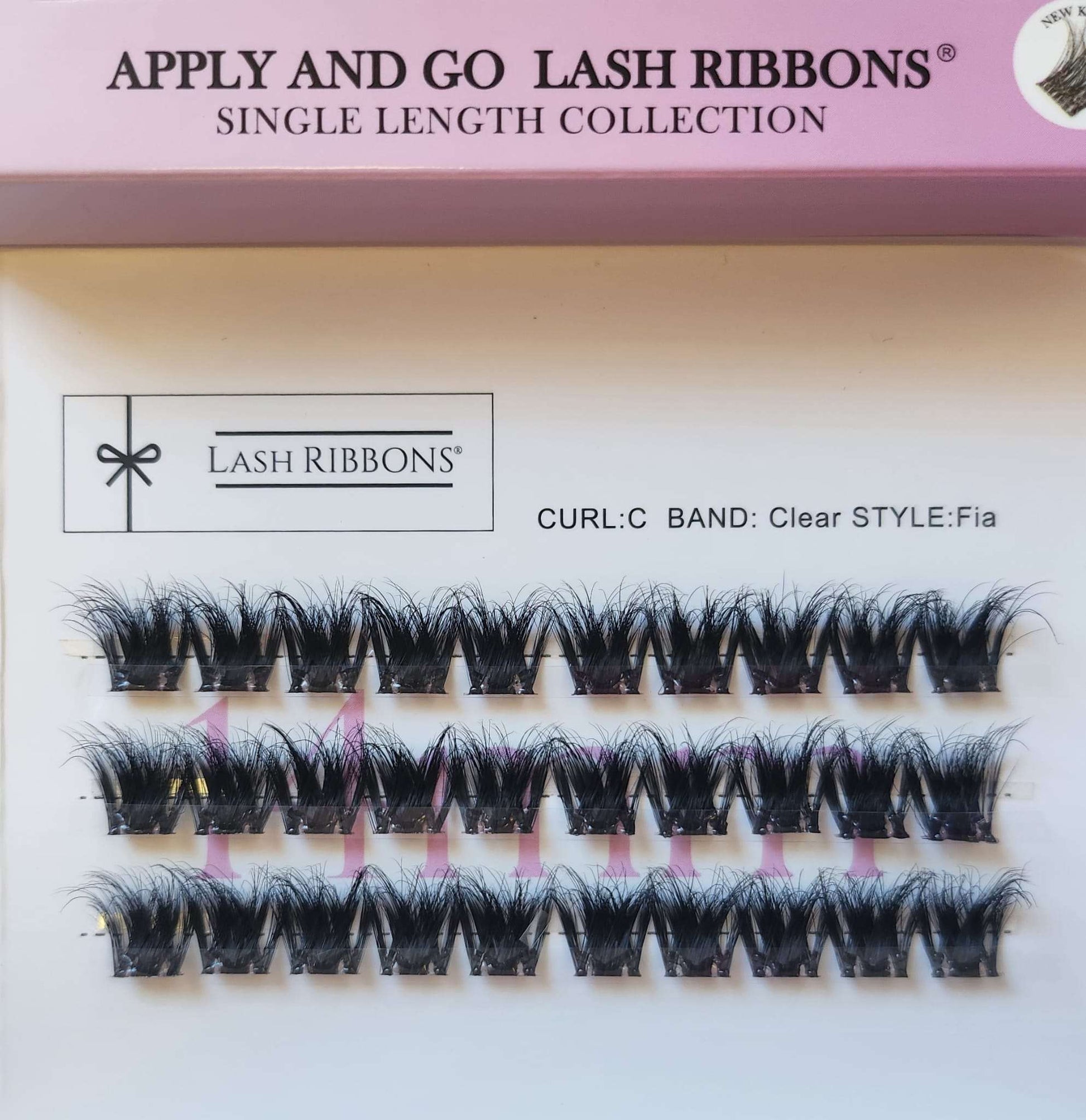 Pre-Glued Lashes - K Glue No Faff Lash - Fia Lash Ribbons®