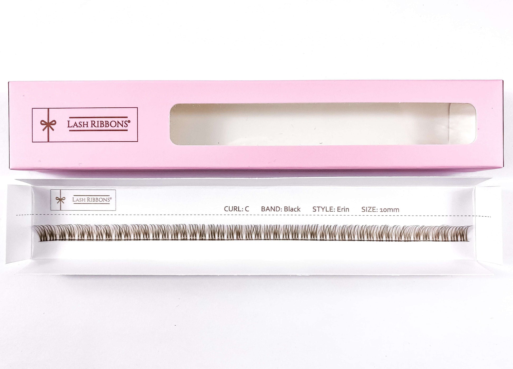 Erin - 'C' Curl Brown Lash Ribbons® Lash Ribbons