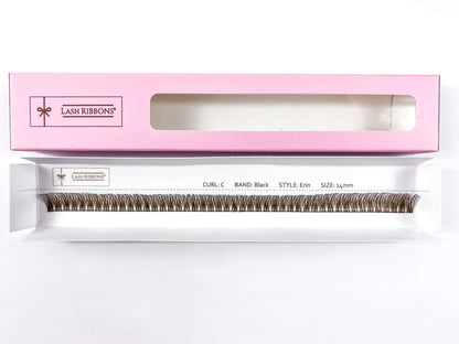 Erin - 'C' Curl Brown Lash Ribbons® Lash Ribbons
